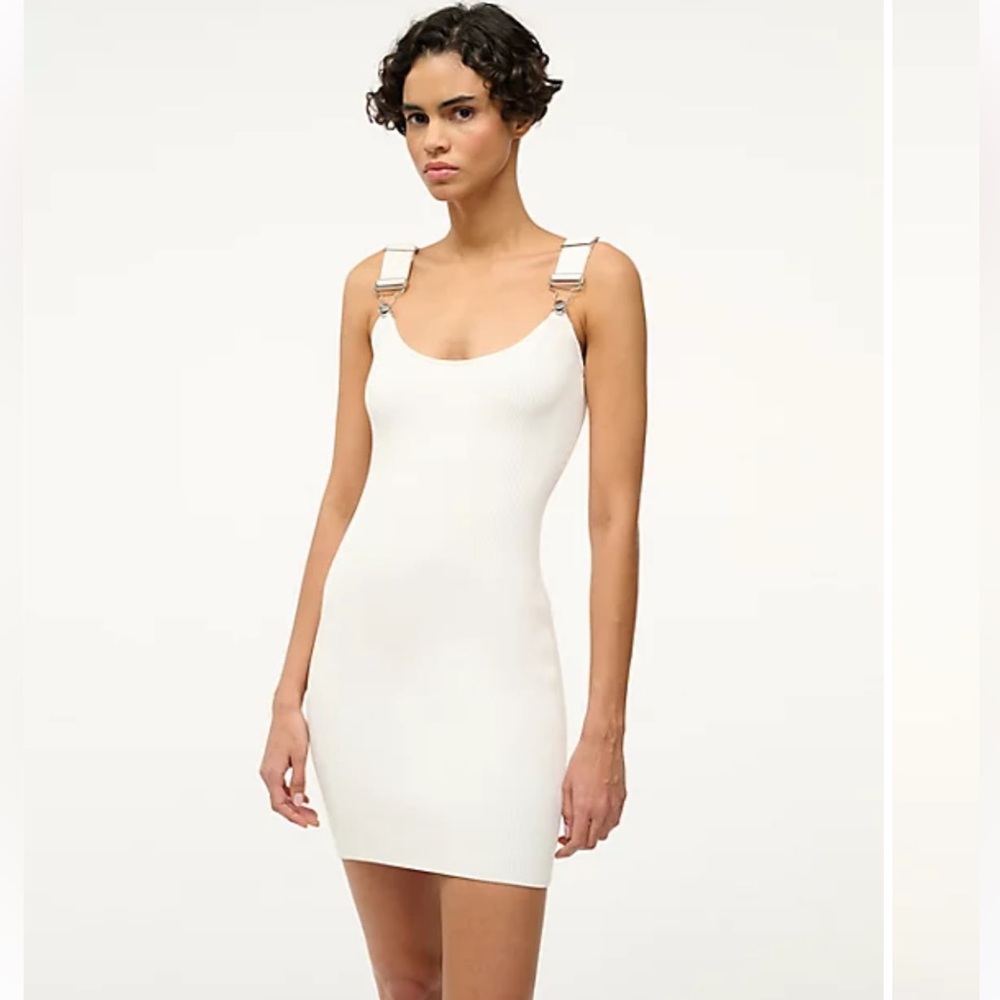 NWT STAUD x Wrangler Overall Rib Tank Dress